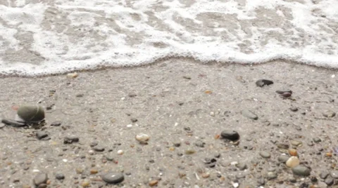 Ireland - Waves on the Beach Video stock 27622784