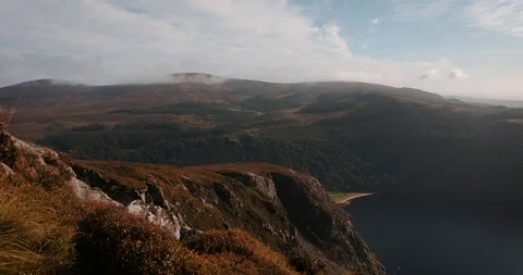 Ireland Wicklow mountains Video stock 116538295