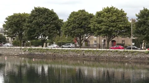 Ireland Wicklow River Video stock 53544878