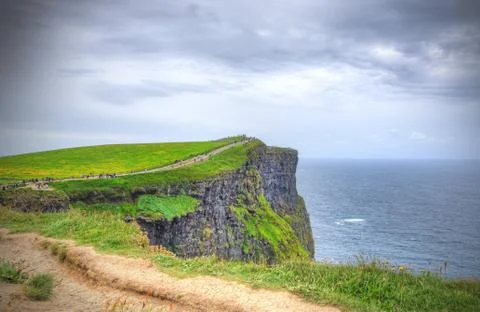 Ireland's Cliffs of Moher Stock Photos