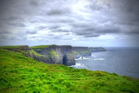Ireland's Cliffs of Moher 스톡 사진