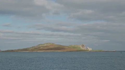 Ireland's Eye from Howth Harbour 스톡 동영상 233295967