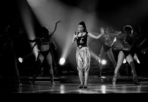 Irene Cara performs on Solid Gold in 1984 Credit: Ron Wolfson / MediaPunch Stock Photos