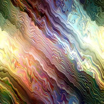 Iridescent Bands Stock Photos