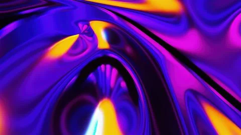 Iridescent cloth wave Stock Illustration
