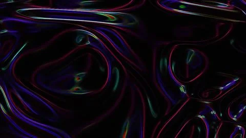 Iridescent cloth wave Stock Illustration