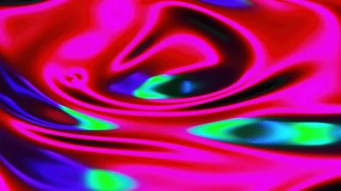 Iridescent cloth wave Stock Illustration