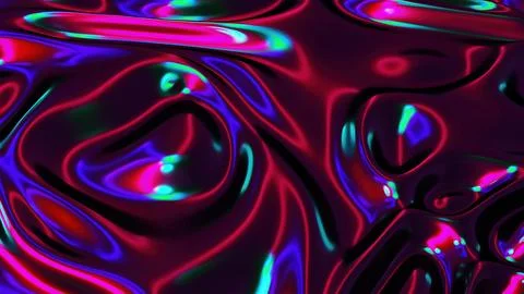 Iridescent cloth wave Stock Illustration