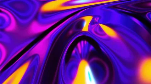 Iridescent cloth wave Illustrazione stock