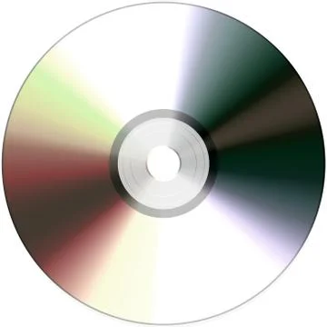 Iridescent compact discs Stock Illustration