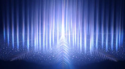Iridescent crystalline snowflake with glitter Stock Footage 331461622