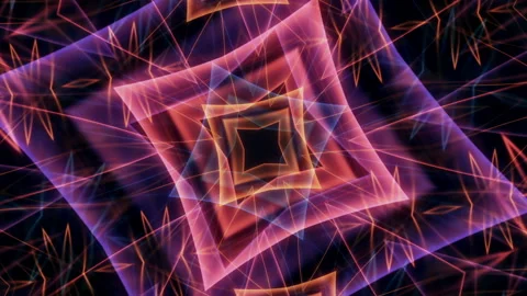 Iridescent Geometric Background Stock Footage 100085652