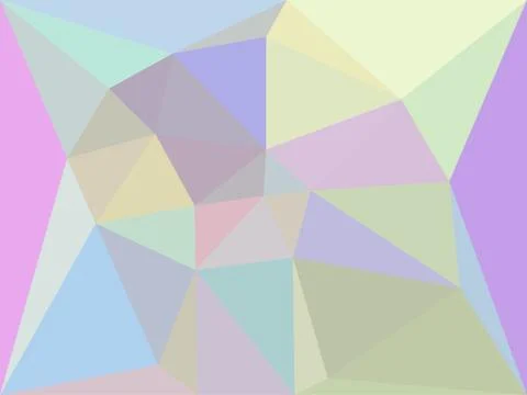 Iridescent Geometric Background Stock Illustration