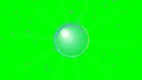 Iridescent Glass Orb Animated Motion Graphic Concept Stock Footage 341838682