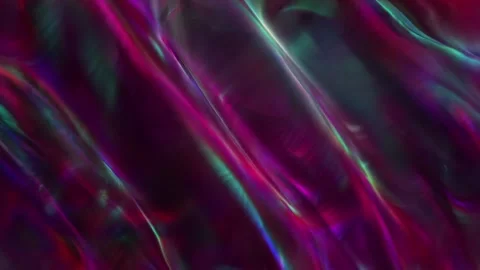 Iridescent Liquid Streaks Background Seamless Loop Видео 344654926