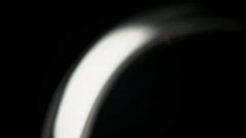 Iridescent Metal Reflections On Black Background Stock Footage 73959962