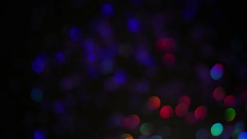 Iridescent multi-colored lights, background, green color. christmas, new year Stock Footage 222003551
