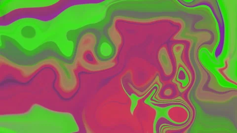 Iridescent Multicolored Animation, Stylish Liquid Decoration Effect Stock-Footage 146651372
