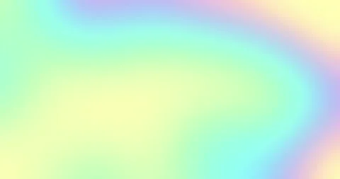 Iridescent neon animated background. Soft shimmery gradient of holographic Stock Footage 170038685