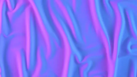 Iridescent neon wave on gradient background. Trendy fractal background. Stock Footage 201193357