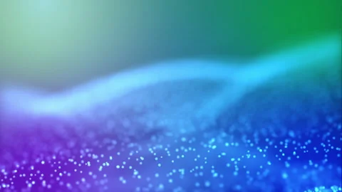 Iridescent overflows Video stock 154779256