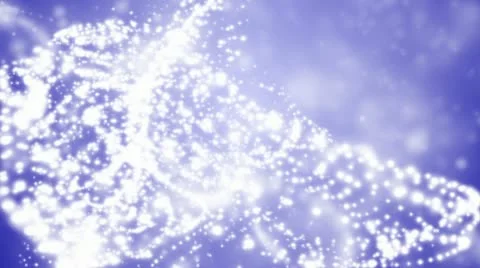 Iridescent particles Stock Footage