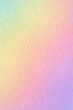 Iridescent pastel rainbow gradient with soft texture overlay Stock Illustration