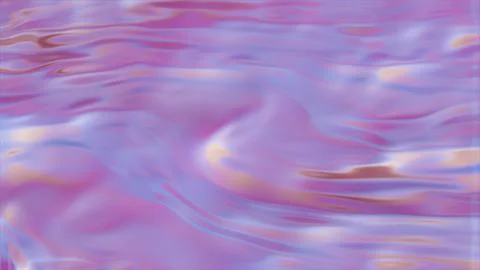Iridescent Pink Liquid Wave Background Holographic Pearl Texture Stock Illustration