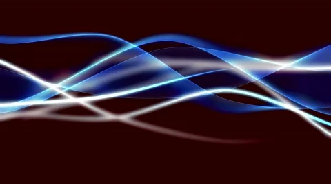 Iridescent rays and waves Stock Footage 44228638