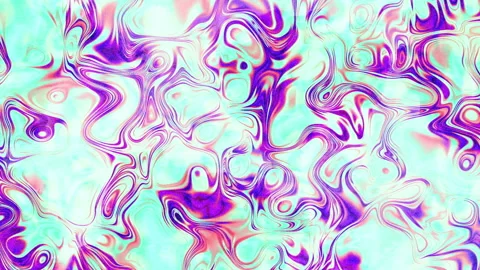 Iridescent ripples seamless loop. Abstract background. Grainy gradient texture. Stock Footage 344483254