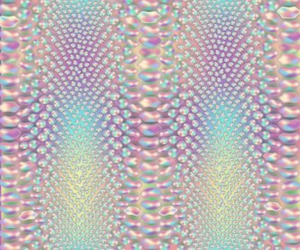 Iridescent snake skin pattern 스톡 일러스트