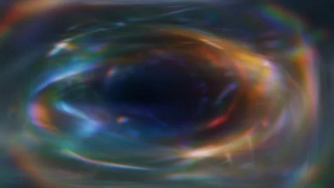 Iridescent Vortex Portal Background Seamless Loop Stock Footage 343118546