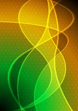 Iridescent wavy background with hexagon structure Iridescent wavy backgrou... Foto stock