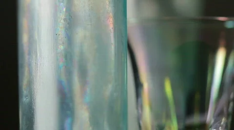 IridescentGlass Stock Footage 720202