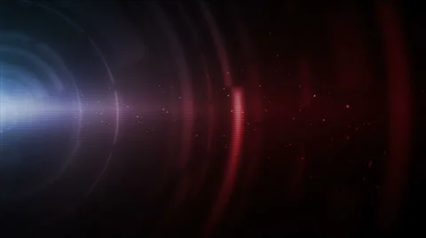 Iris Blue Red Stock Footage 25990599