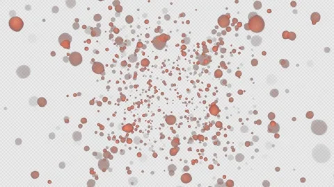 Iris Bokeh Explosion. Burst of Bokeh. Alpha Channel Video stock 293948603