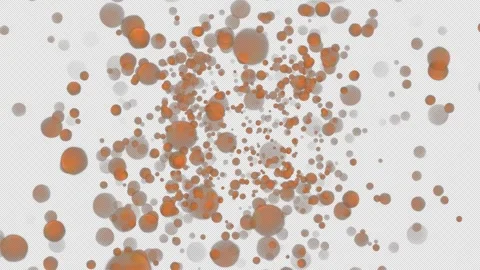 Iris Bokeh Explosion. Burst of Golden Bokeh. Alpha Channel Video stock 293948658