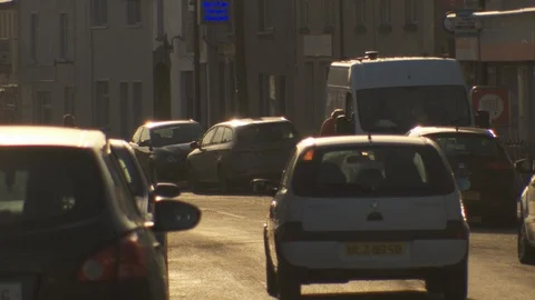 Irish Border Town 3 Stock Footage 104488983