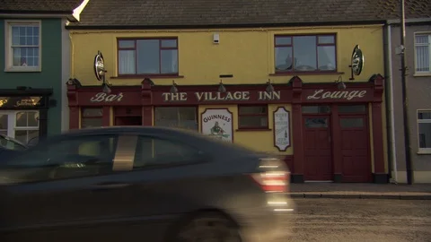 Irish Border Town 4 Stock Footage 104490492