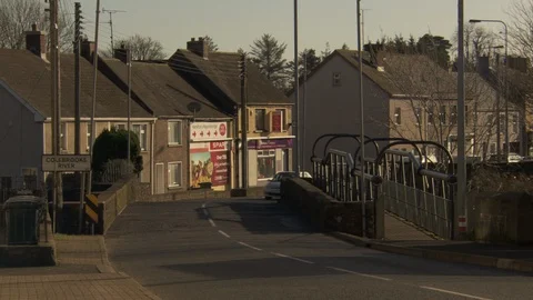 Irish Border Town 5 Stock Footage 104487706