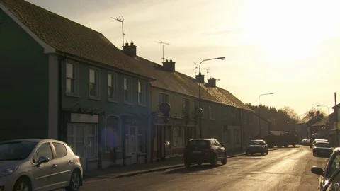 Irish Border Town 6 Stock Footage 104490459