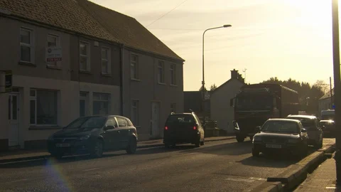 Irish Border Town 7 Stock Footage 104492334
