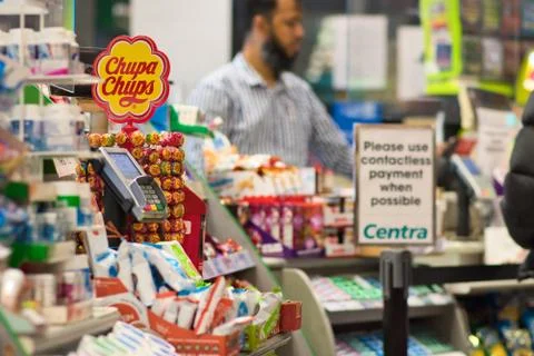 Irish Centra shop Stock Photos