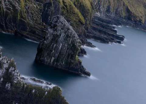 Irish Cliffs. Foto stock