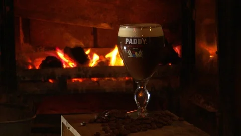 Irish Coffee Stock Footage 124209225