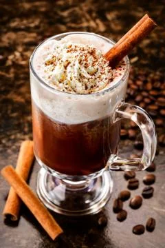 Irish coffee Stock Photos