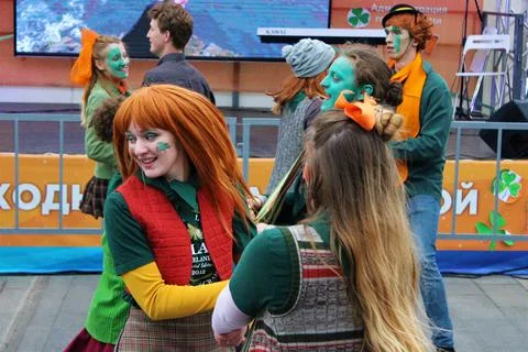 Irish dance Stock Photos