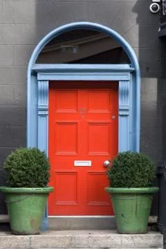 Irish door Stock Photos