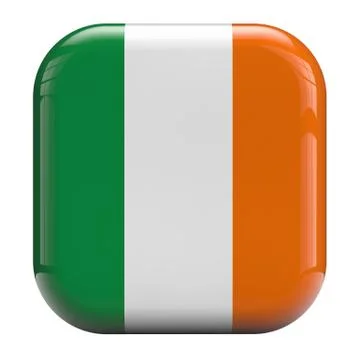 Irish flag Stock Illustration