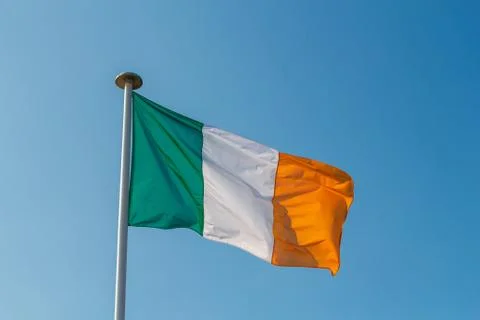 Irish flag Stock Photos